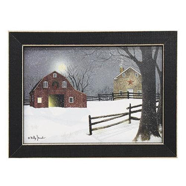 A Light in the Stable Framed Print 5x7 - The Fox Decor